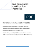 Restorasi pada Pulpitis Reversible