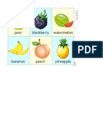 Animales y Frutas