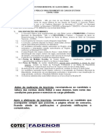 Edital de Abertura N 1 2020 PDF