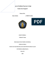 Laporan Praktikum-1 Kontur Dan Topografi