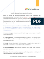 Business Case - Associate Consultant - Market Litmus PDF