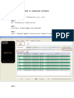 How To Download Software: Scatter-Loading", Select Scatter File