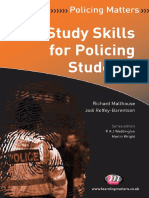 Pub - Study Skills For Policing Students Policing Matter PDF