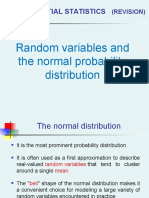 1 - INF STAT #1 (Revision Normal Prob Distribution)