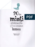 20 de Minti Stralucite Care Au Schimbat Lumea PDF