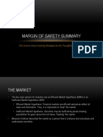 Margin of Safety Summary: Risk Averse Value Investing Strategies For The Thoughtful Investor