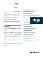 CONDITIONALS 2 MOSAIC 3 Key