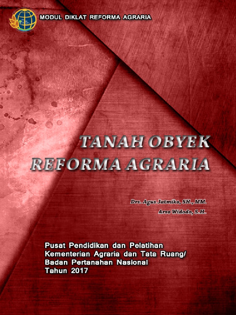 TORA tanah objek reforma agraria warga miskin menerima tanah dari pemerintah