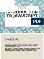 Javascript PPT For School