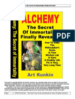 Alchemy - The Secret of Immortality Finally Revealed PDF