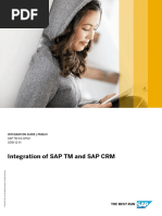 Integration of SAP TM and SAP CRM