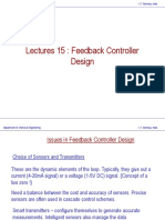 Lectures 15: Feedback Controller Design