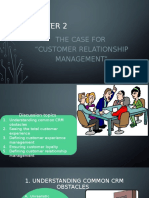 The Case For "Customer Relationship Management"