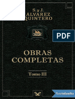 Obras Completas Tomo III - Serafin Alvarez Quintero PDF
