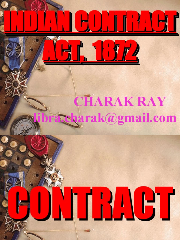 Overview of Indian Contract Act 1872 | PDF | Guarantee | Law Of Agency