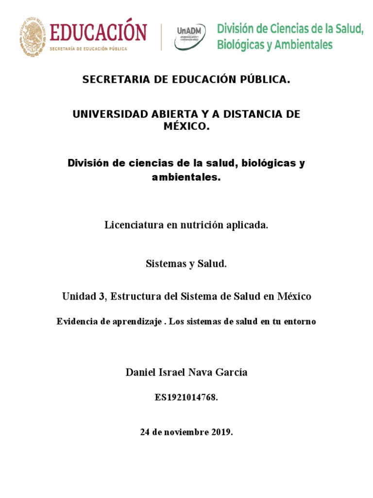 Estructura del Sistema de Salud en México | PDF | Hospital | Medicina