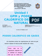 CLASE 3 GMP y Poder Calorífico Del Gas Natural