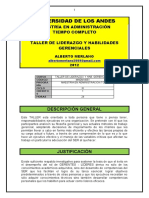 2012 Taller de Liderazgo y Habilidades Gerenciales - 12 SESIONES - UNIANDES