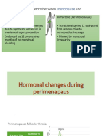 What Is The Difference Between and ?: Menopause Perimenopause