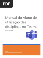 Manual do aluno Teams