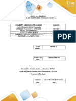 Examen Final-Informe Psicologico FASE 6