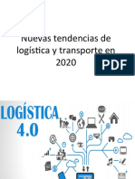 Tendencias logística transporte 2020