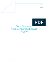 Cisco Firepower Next-Generation Firewall (NGFW) : Data Sheet