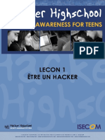 HHSv2 FR LECON 1 ETRE UN Hacker.v2 PDF