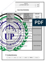 Course Items Distribution I. .Course Information