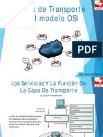 Capa de Transporte Del Modelo OSI: Ing. Gerardo Perilla