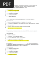 Metodologia de La Investigacion Cientifica y Tecnologica Parcial 2019 Ii