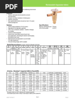 Expansion Valve Cross Reference Guide | PDF | Cold | Heat Transfer