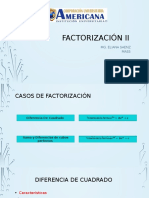 Factorización II