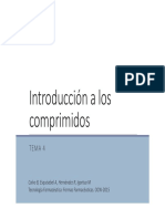 TEMA 4. - Introduccion A Los Comprimidos PDF