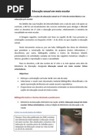 Educação sexual em meio escolar