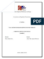 Heterogeneidades responsáveis pela corrosão eletroquímica de metais