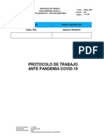 Protocolo de Trabajo Covid-19