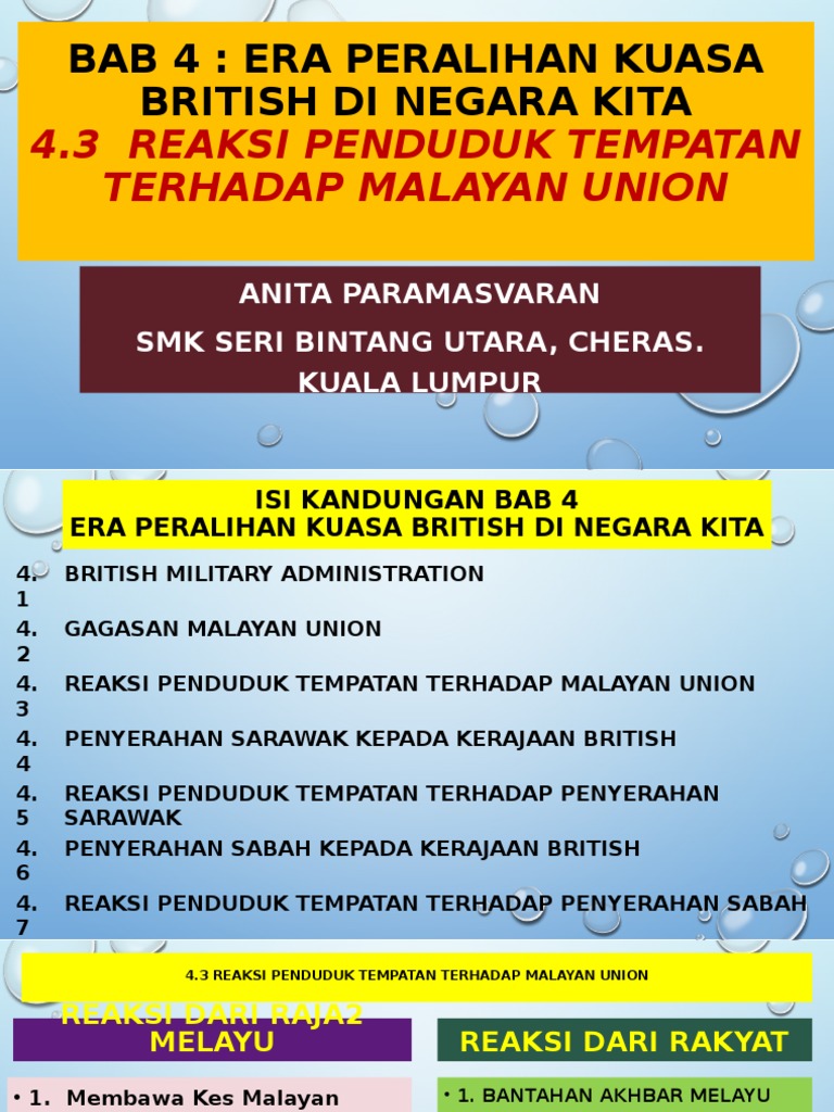 Sejarah Kertas 3 Bab 4 Tingkatan 4 Contoh Scribd
