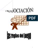 Lectura 1 - Negociación Las Reglas Del Juego