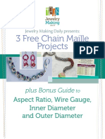 3 Free Chain Maille Projects: Plus Bonus Guide