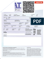 Vehicle registration and insurance details for 1998 Mazda CX-5