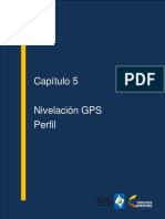 8 Nivelación GPS Perfil