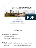 Preface of Pile Foundation