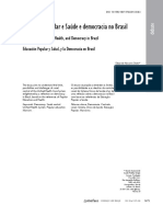 Educação Popular e Saúde e Democracia No Brasil