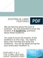 Australia Land Features