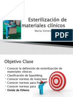 Esterilización de Materiales Clínicos