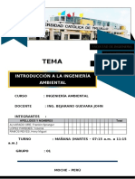 Tema 1 - Introducción A La Ingienria Mabiental-#1