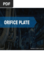 Orifice Plate Report - de Villa