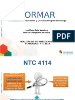 Formar Inspecciones 2015 INGLEO