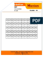 IMO Answer Key Class 10 PDF